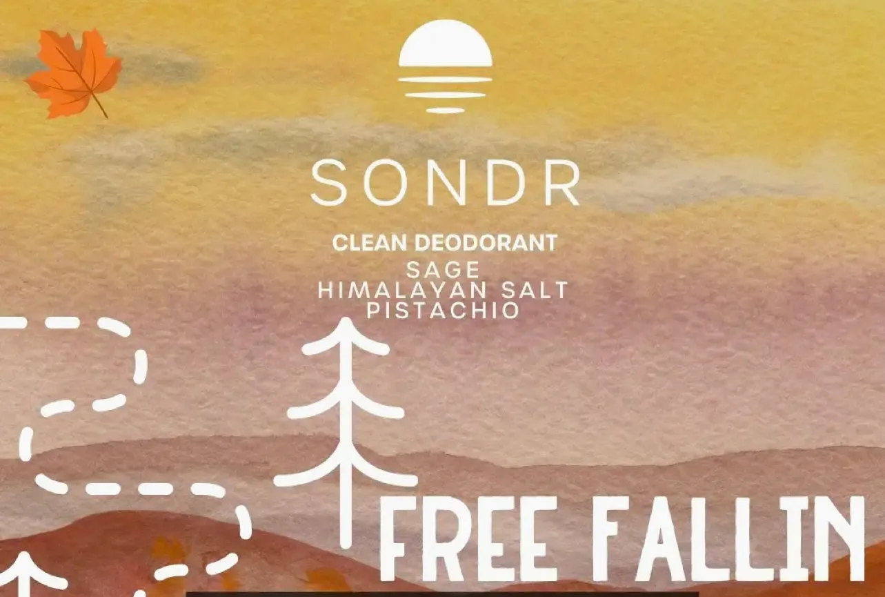 SONDR ALUMINUM FREE- CLEAN Deodorant 58g -LIMITED ADDITION