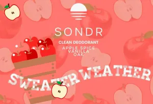 SONDR ALUMINUM FREE- CLEAN Deodorant 58g -LIMITED ADDITION