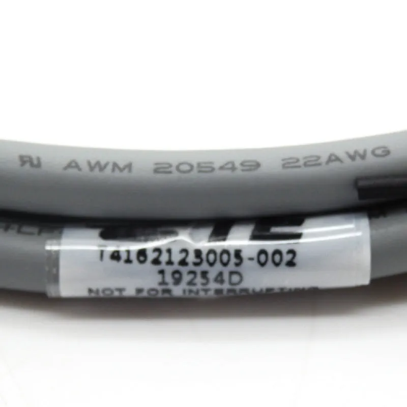 TE Connectivity M12 Male Straight to Female Straight Cable T4162123005-002