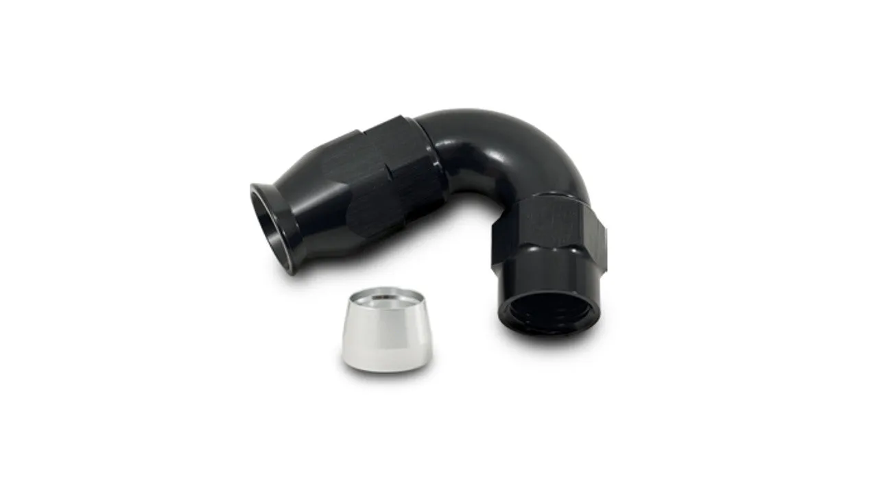 Vibrant 120 Degree High Flow Hose End Fitting for PTFE Lined Hose, -12AN - 28212