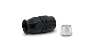 Vibrant Straight High Flow Hose End Fitting for PTFE Lined Flex Hose, -4AN - 28004